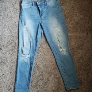 Mossimo Highrise Distressed Jegging
